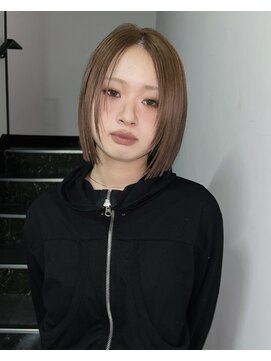 MUJAK【ムジャク】【4月1日NEW OPEN(予定)】 福岡 久留米 ブリーチなし ヘーゼルベージュ y2k