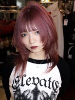 オルン(ORGN.)&nbsp;ハッシュカット×ピンクカラー☆
