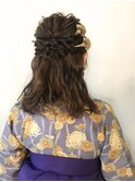 卒業式 成人式 着付け 成人式ヘア 卒業式ヘア 振袖ヘア 袴ヘア