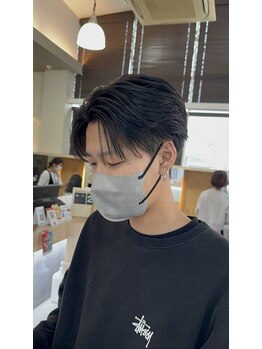 サムソンアンドデリラ 江南店の写真/フェザーショートにするなら、洗練されたメンズスタイルが叶う◎自分らしい魅力を引き出すサロンへ！