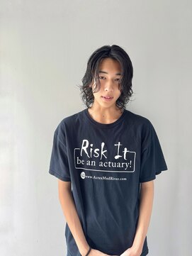 ハウス(HAUS.) 刈り上げセンターパート/波巻きツイストスパイラル/横浜