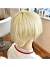 【10～12時限定】透明性抜群☆ダブルブリーチ（ブリーチ2回込）＋オンカラー