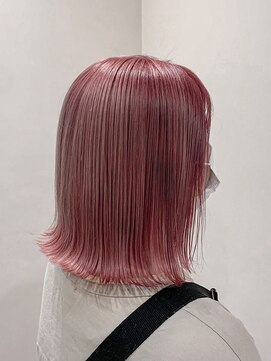 テイラー(Taylor) 【Taylor 大宮】イチゴミルクカラー化外ハネミディ