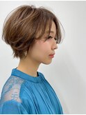 20代30代40代◎【長谷川】大人可愛いゆるふわウェーブショート