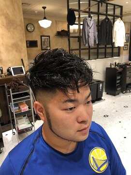 ルドローブラントオオサカ(LUDLOW BLUNT Osaka) ジェットモヒカンフェード