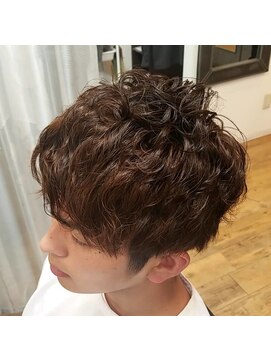 ティーズバーバー 亀有店(T's BARBER) ミックスパーマ