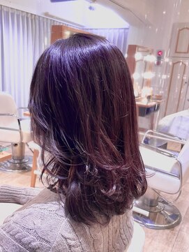 ネオリーブ チロル 横浜西口店(Neolive CiroL.) ダークバイオレットカラー