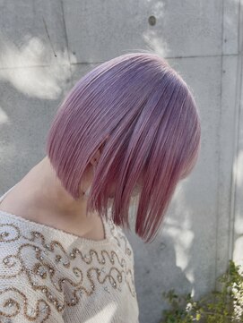 ベレーザシェルト(Beleza scelto) ラベンダーピンク_ブリーチ2回