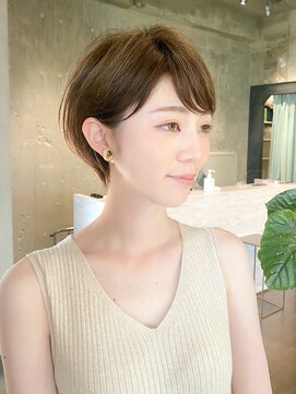 ロビー 表参道(ROBBY) 大人上品ひし形ショート/ショートボブ/30代40代50代