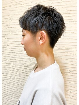 モリオ フロム ロンドン サッポロファクトリー店(morio FROM LONDON) 【morio】札幌メンズショート ツーブロ刈り上げスタイル
