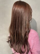 ヘアー ミッション 心斎橋店(hair Mission) コーラルピンクカラー