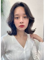 レイラバイアフロート 吉祥寺(Lila by afloat)&nbsp;くびれヘア/アッシュグレー/暗髪