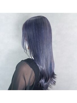 ミル 今治(1003 mille IMABALI) 韓国風バイオレットのレイヤーカット