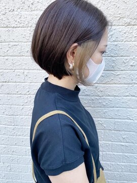 モリオ フロム ロンドン 成増店 【morio成増/玉井】ボブ インナーカラー