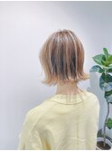 【a_kara/エーカラ】*コントラスト+ハニーベージュ*
