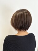 丸みショートボブ