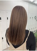ミルクティー　ブラウン　ブリーチあり　［川崎］