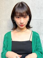 オーブ ヘアー アイビス 上野店(AUBE HAIR ibis) 韓国風タッセルボブ/20代30代40代/小顔/似合わせ