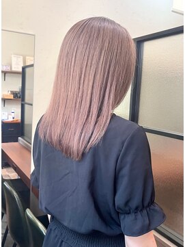 プチメゾントウキョウ(Petit Maison Tokyo) 中明度グレージュ_セミロングヘア