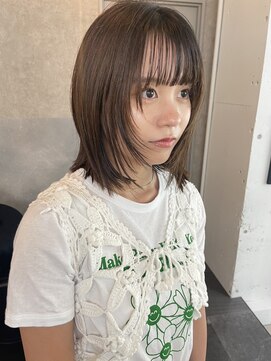 イチイ 巣鴨店(ichii) 大人可愛い20代30代40代黒髪前下がりショートボブ丸みショート◎