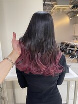 アライブ ハラジュク(ALIVE harajuku)&nbsp;グラデーションカラーバレイヤージュインナーカラー　ryota