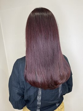 イーストハムヘッドショップ(EAST HAM head shop) ワンレングスロング/ラベンダーグレージュ