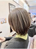 30代40代50代くびれレイヤーボブスタイル【髪質改善/百合ヶ丘】