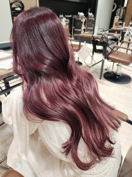 アフロート ギンザ(AFLOAT GINZA) 【ブリーチ必須】透明感ラベンダーピンク