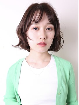 バーニー(BARNEY) 大人可愛い似合わせ美髪エアリーボブピンクブラウン0306