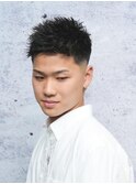 メンズフェードカット<理容室><MEN'S/中野/バーバー>