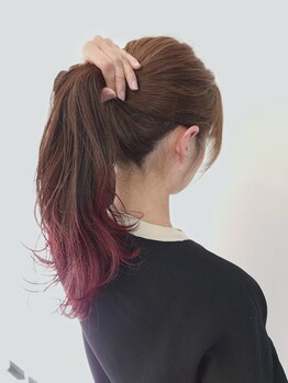 パル(pal)の写真/カラーと縮毛やパーマ,同時施術可のデザインMENUも好評【潤ぷるカラー＆カット＆トリートメント￥8000～】