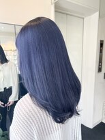 ダブル アンダーバー サロン(W_SALON) 【W_SALON 河原町】ネイビー/大人綺麗