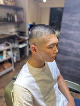 エクファフォーメン(EX-FA FOR MEN) カルマパーマ/ベリーショート/ダークアッシュ/ニュアンスパーマ