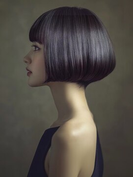 アルトリスト(Altruist Aging×HAIR&SPA) ★ダークアッシュ大人ガーリーボブ着物似合わせカット/髪質改善