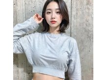 コットン45%(COTTON45%)の雰囲気（気分の上がるボブスタイル）