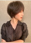 ショートカット/くびれショート/大人美人ショート/ショートボブ