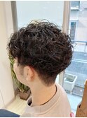メンズスパイラルパーマ