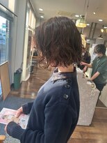 ヘアーワークス ボナ(HAIR WORKS bona.)&nbsp;大人かわいいショートボブ×うるおい弾むケアパーマ