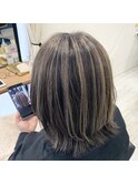 白髪ぼかし/アンブレラカラー《白髪率50～60%》
