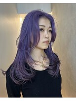 ゼスト パーク(ZEST PARK)&nbsp;メルティカラーウェーブミディアム韓国レイヤーカット吉祥寺