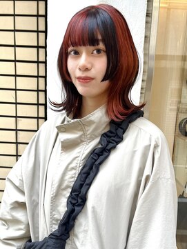 ロチカバイドールヘアー 心斎橋(Rotika by Doll hair) デザインカラー☆姫カット