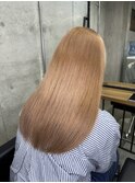 透明感ベージュカラー♪