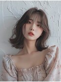 とろみワンカールエアリー グレージュ ひし形シルエット 