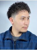 ツーブロックショートスタイル
