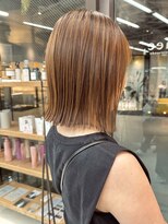 ミィ 表参道(mee.)&nbsp;似合わせカット ボブヘア 縮毛矯正 ミニボブ 切りっぱなしボブ