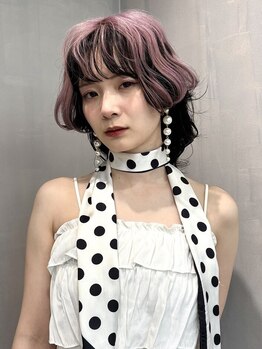 ローレンアンドパレード 並木坂店(Lauren&Parade)の写真/【デザインカラー×ショートカットはお任せ】講師、雑誌掲載の実力派スタイリスト在籍◎
