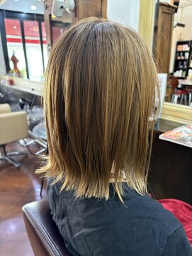 シャンプーボーイアネックス(SHAMPOO BOY Annex) ぱっつんボブby ERINA