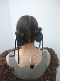 【ツインお団子】　金山/東別院/名古屋/ヘアアレンジ