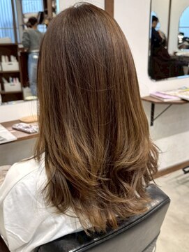 ルイ(ROUIS produced by LUCK 津田沼) ROUIS 津田沼 ハイライト×ベージュ