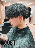 MEN’S HAIR/波巻ツイストスパイラル/フェザーパーマ/眉毛/渋谷